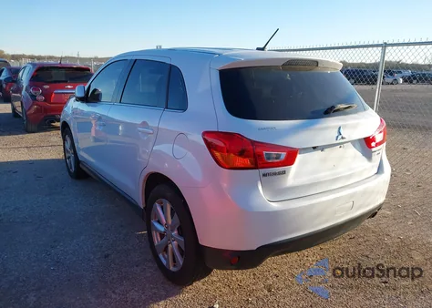 2014 Mitsubishi Outlander Sport Se из США, поврежденный, VIN 4A4AP4AU1EE024903
